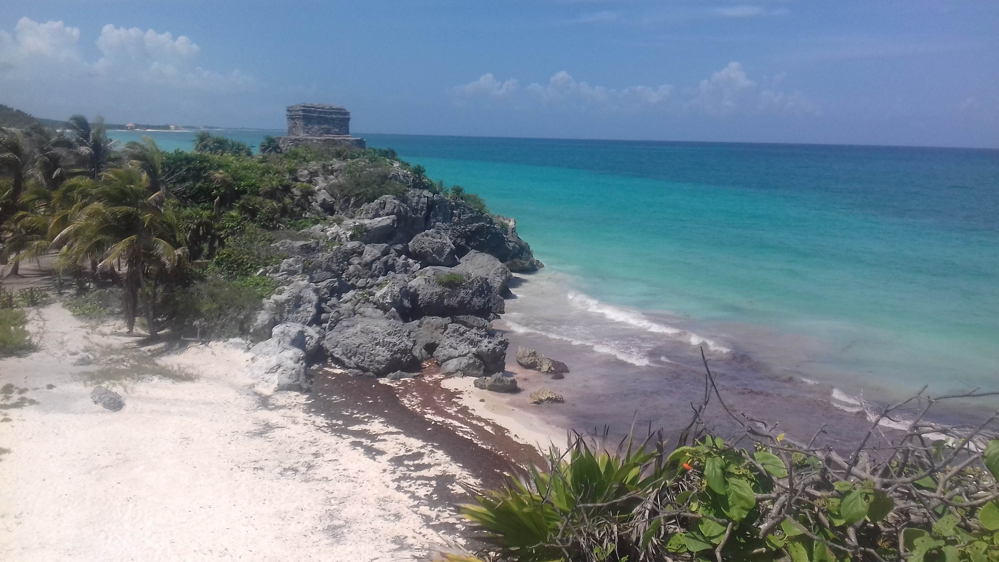 View from Tulum Ruins